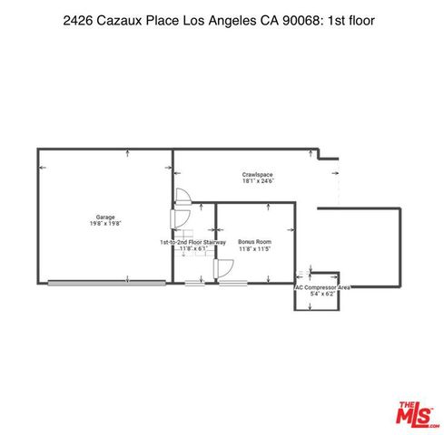 2426 Cazaux Place, Los Angeles, CA 90068