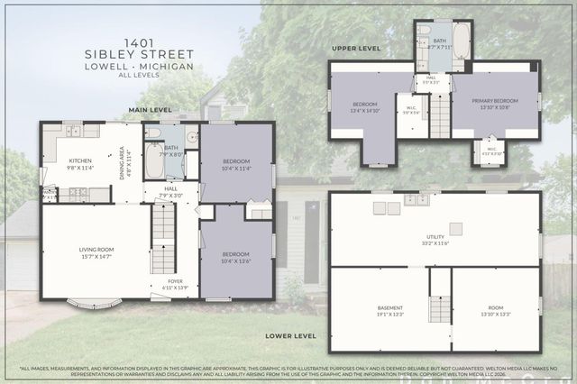 1401 Sibley Street, Lowell City, MI 49331