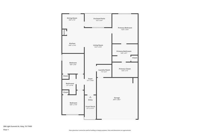 208 Light Summit Drive, Katy, TX 77493