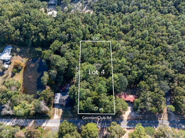 Lot 4 German Club Road, Defuniak Springs, FL 32433