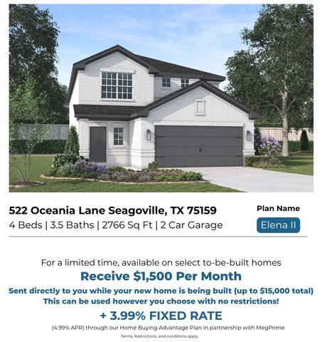 522 Oceania Lane, Seagoville, TX 75159
