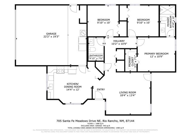 705 Santa Fe Meadows Drive NE, Rio Rancho, NM 87144