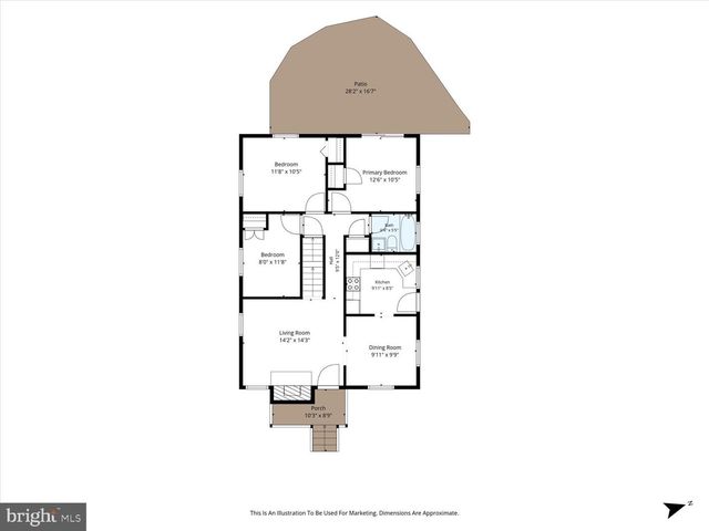 2916 BROOK DR, Falls Church, VA 22042