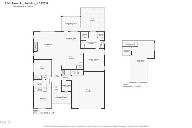 15 Old Eason Road, Zebulon, NC 27597