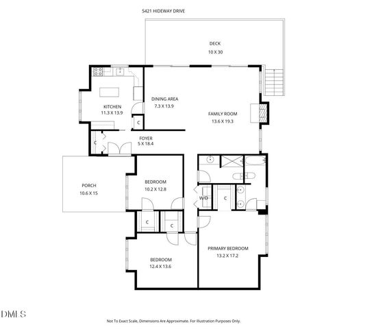 5421 Hideaway Drive, Chapel Hill, NC 27516