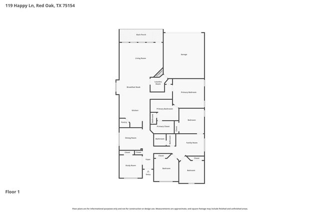 119 Happy Lane, Red Oak, TX 75154