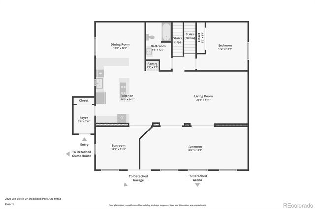 2120 Lee Circle Drive, Woodland Park, CO 80863