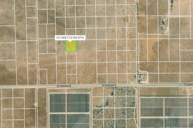 100th St West & Ave F12, Antelope Acres, CA 93536