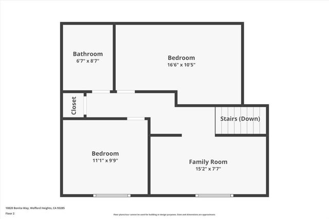 10820 Bonita Way, Wofford Heights, CA 93285