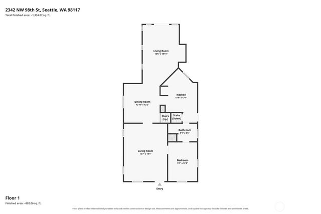 2342 NW 98th Street, Seattle, WA 98117