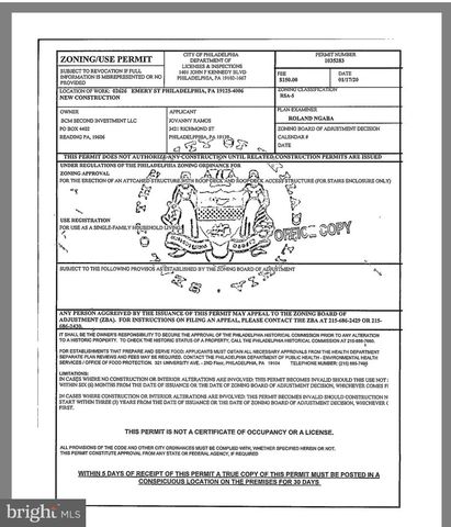 2626-34 EMERY ST, Philadelphia, PA 19125