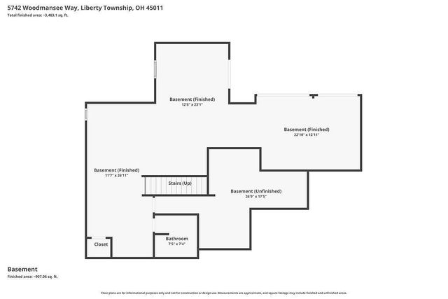 5742 Woodmansee Way, Liberty Twp, OH 45044