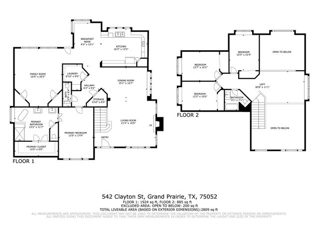 542 Clayton Street, Grand Prairie, TX 75052