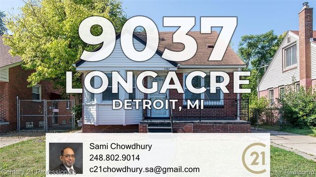 9037 Longacre Street, Detroit, MI 48228