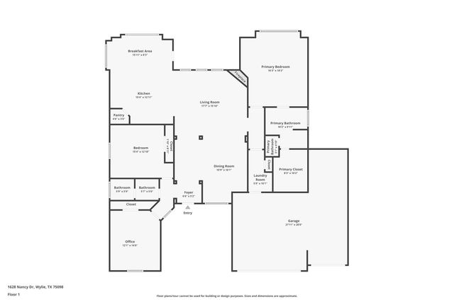 1628 Nancy Drive, Wylie, TX 75098