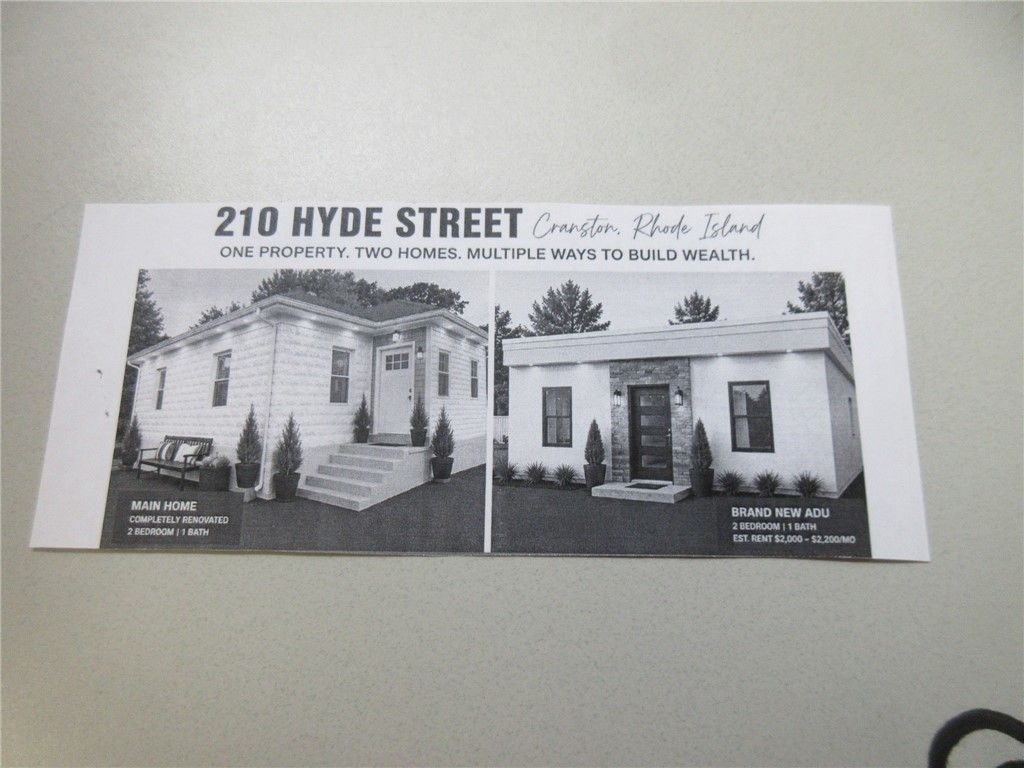 210 Hyde Street, Cranston, RI 02920