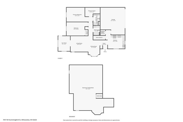7017 W Hummingbird COURT, Milwaukee, WI 53223