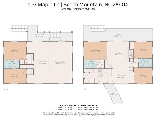 103 Maple Lane, Beech Mountain, NC 28604