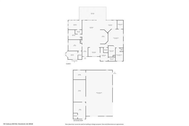 181 Asbury Mill Road, Cleveland, GA 30528