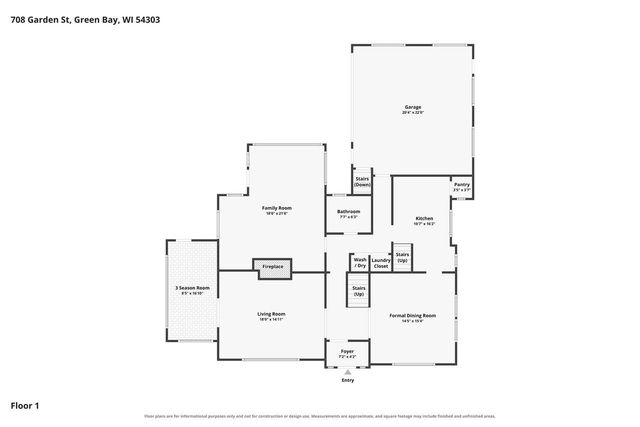 708 GARDEN STREET, Green Bay, WI 54303