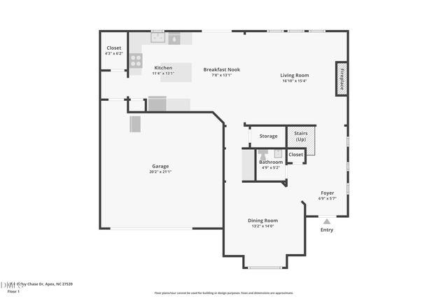 3710 Colby Chase Drive, Apex, NC 27539