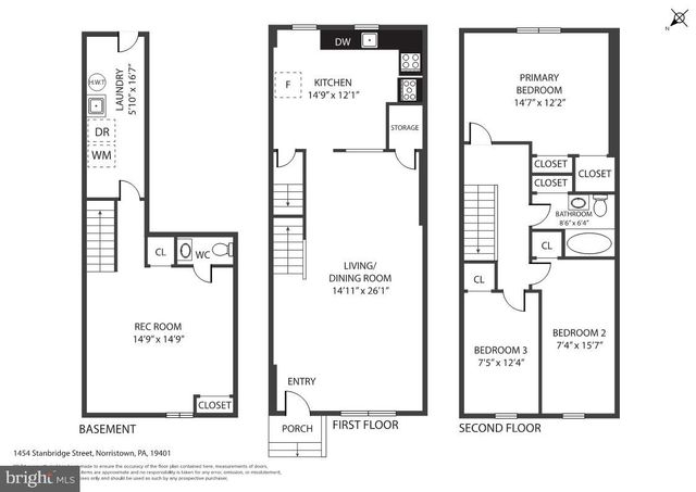 1454 STANBRIDGE STREET, Norristown, PA 19401