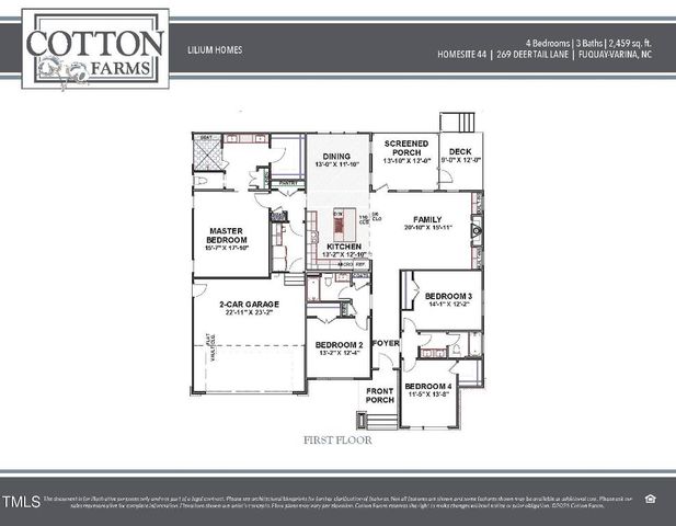 269 Deer Tail Lane Lot 44, Fuquay Varina, NC 27526