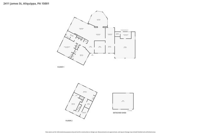 2411 James St, Hopewell Twp, PA 15001
