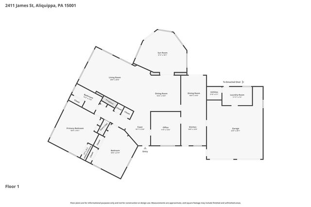 2411 James St, Hopewell Twp, PA 15001
