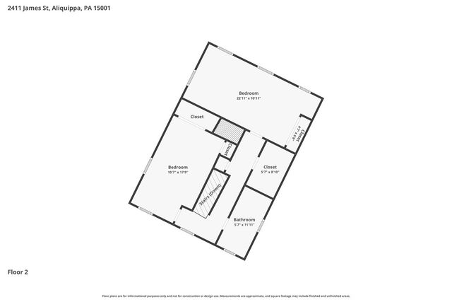 2411 James St, Hopewell Twp, PA 15001