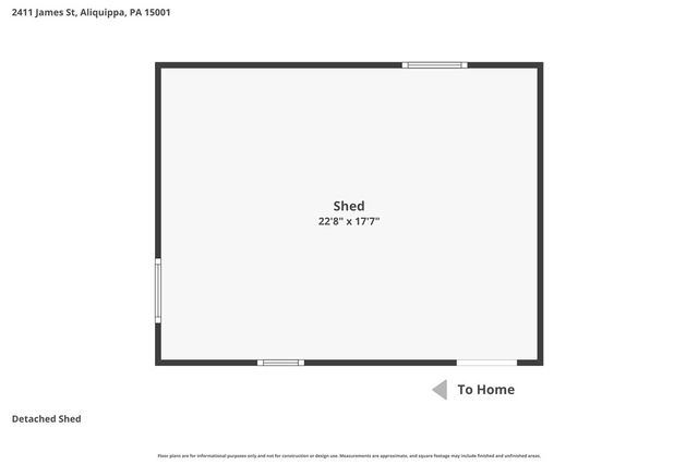 2411 James St, Hopewell Twp, PA 15001