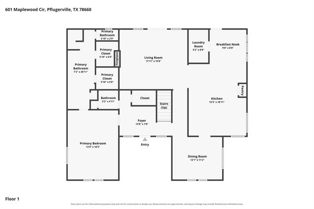 601 Maplewood CIR, Pflugerville, TX 78660