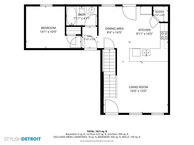 1252 Fieldstone Drive, Pontiac City, MI 48340