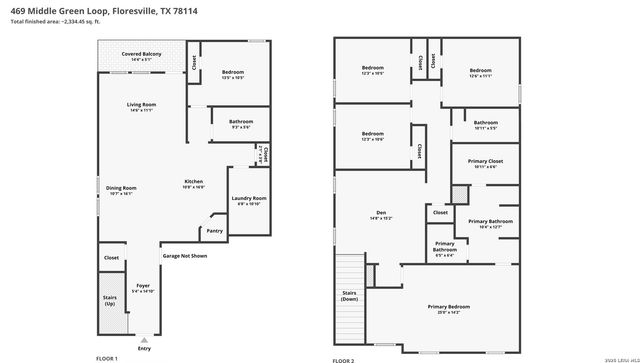 469 MIDDLE GREEN LOOP, Floresville, TX 78114