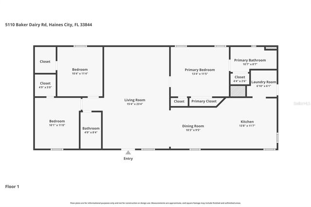 5110 BAKER DAIRY ROAD, Haines City, FL 33844