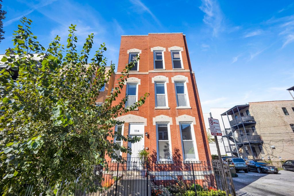 1114 N Paulina Street 2, Chicago, IL 60622 — exterior