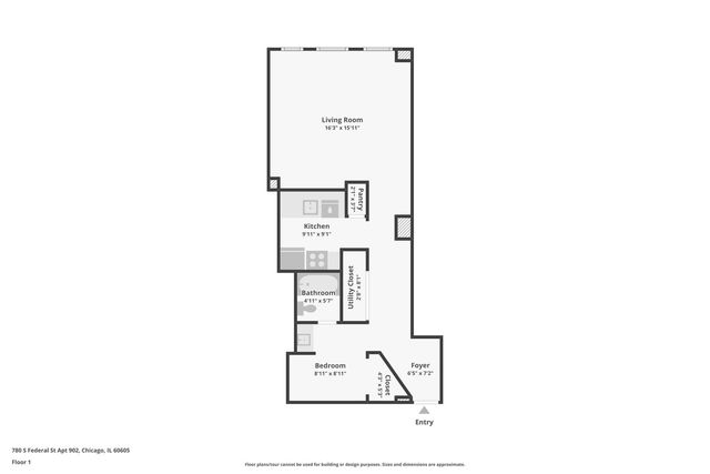 780 S Federal Street 902, Chicago, IL 60605