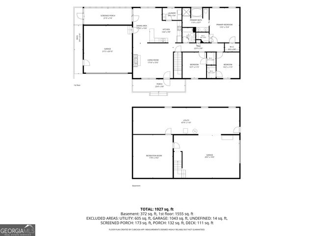 14 RAYELEE Circle, Jasper, GA 30143