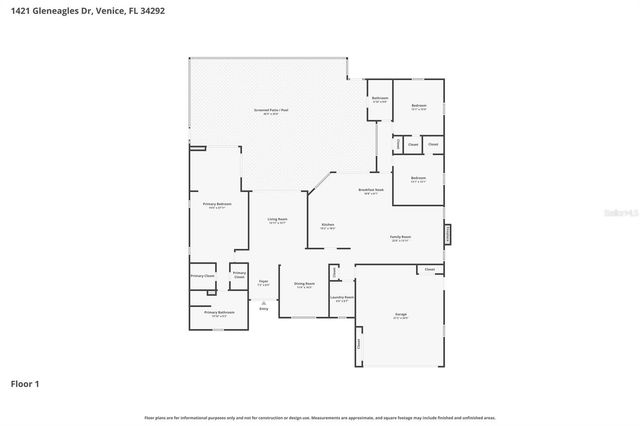 1421 GLENEAGLES DRIVE, Venice, FL 34292