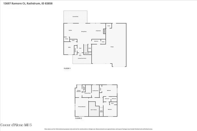 13697 N Ramore CT, Rathdrum, ID 83858