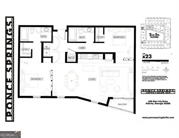 620 Glen Iris Drive 223, Atlanta, GA 30308