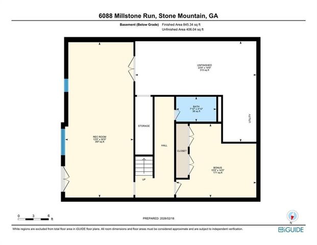 6088 Millstone Run, Smoke Rise, GA 30087
