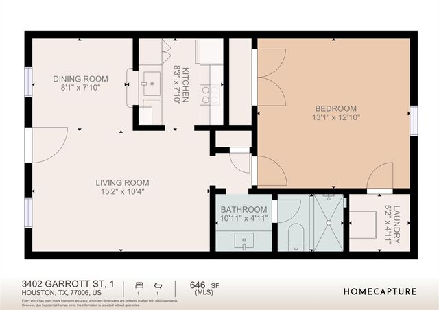 3402 Garrott Street 1, Houston, TX 77006