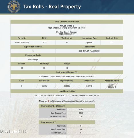 1529 Magnolia Street, 12, Gulfport, MS 39507