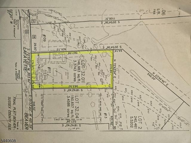 111 Beaver Run Rd, Lafayette Twp., NJ 07848