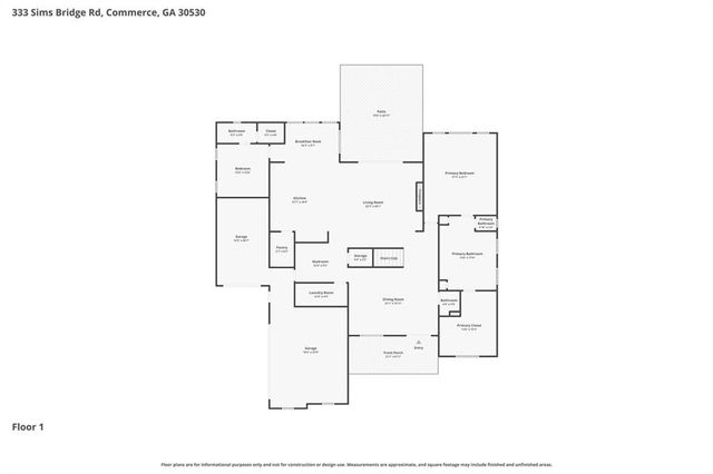 333 Sims Bridge Rd Lot 1, Commerce, GA 30530