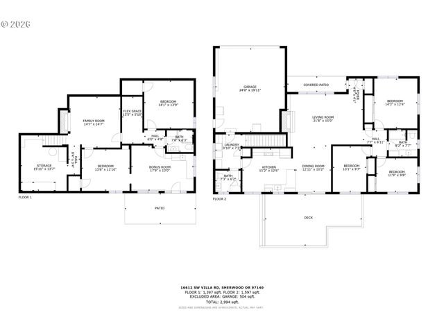 16612 Sw VILLA Rd, Sherwood, OR 97140
