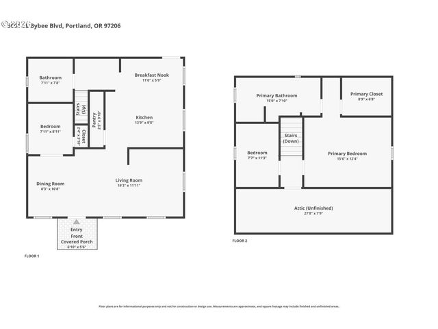 5601 Se BYBEE Blvd A, Portland, OR 97206