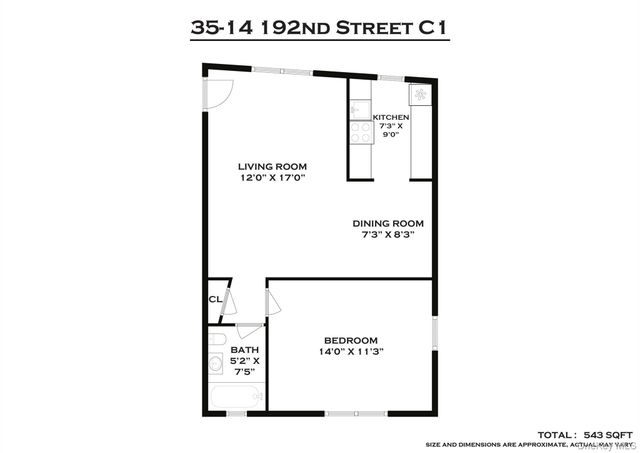 35-14 192nd Street 1C, Flushing, NY 11358