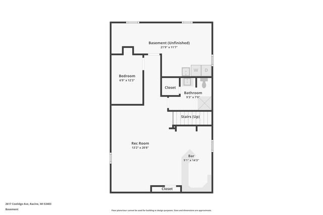 2617 Coolidge AVENUE, Racine, WI 53403